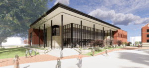 The Teaching & Academic Student Support Services Facility at Prairie View A&M University.