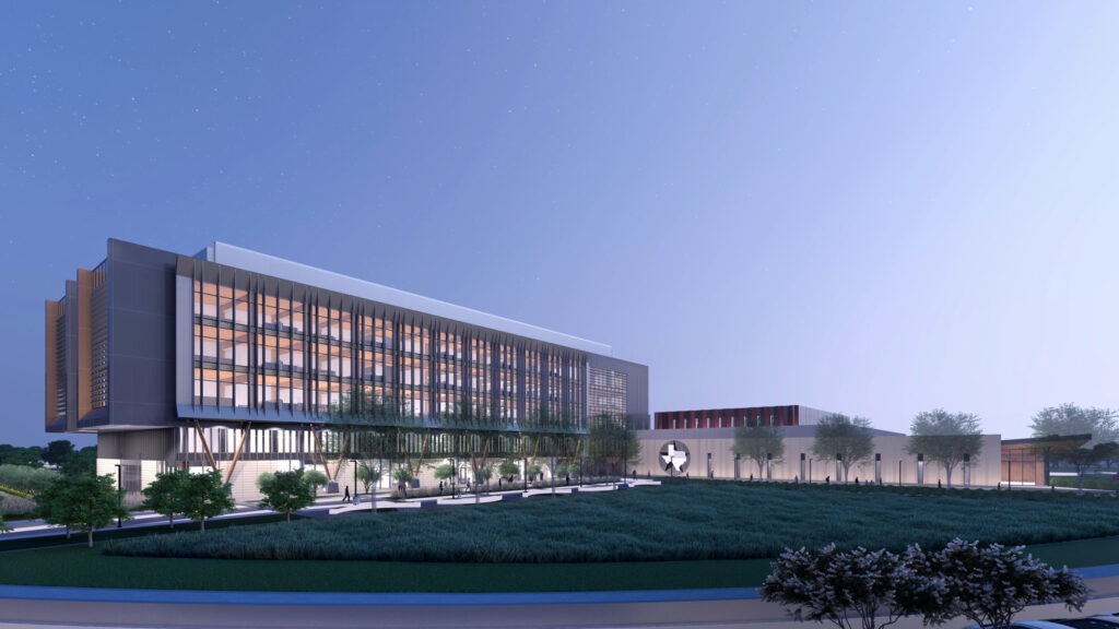 A rendering of the new emergency operations center