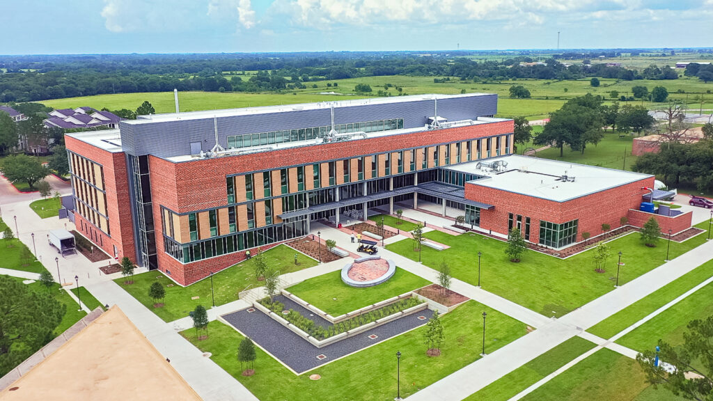 Prairie View A&M aerial photo of campus