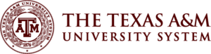 The Texas A&M System seal and logo