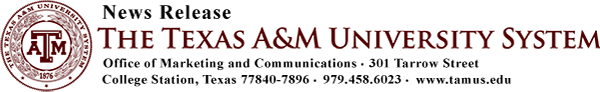 The Texas A&M University System News Release